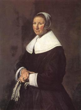 Frans Hals : Portrait Of A Woman III